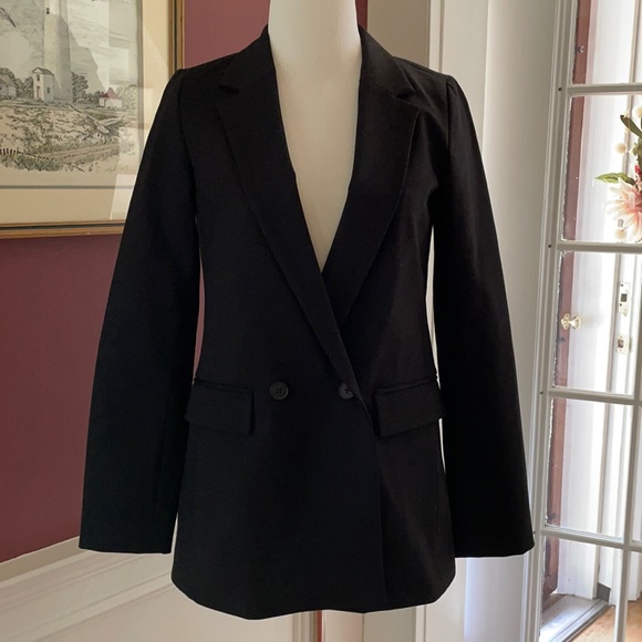 GAP Jackets & Blazers - NWT Gap Black Blazer Size 0P